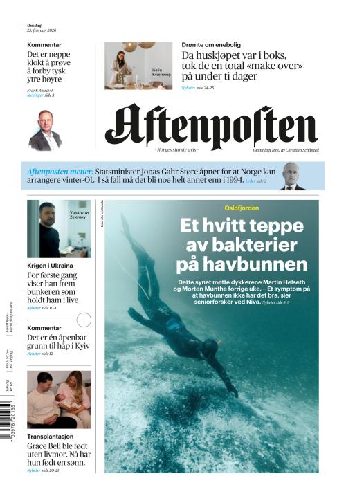 Aftenposten 25.2.2026