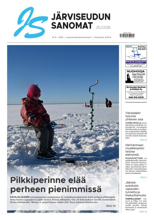 Järviseudun Sanomat 25.2.2026
