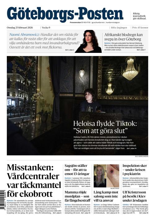 Göteborgs-Posten 25.2.2026