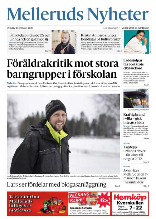 Melleruds nyheter 25.2.2026