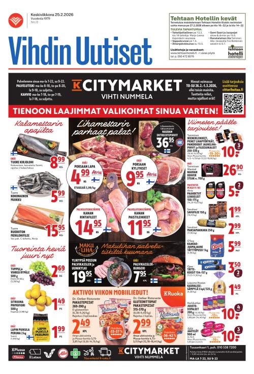 Vihdin uutiset 25.2.2026