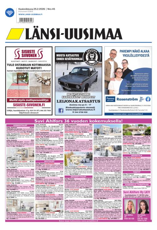 Länsi-Uusimaa 25.2.2026