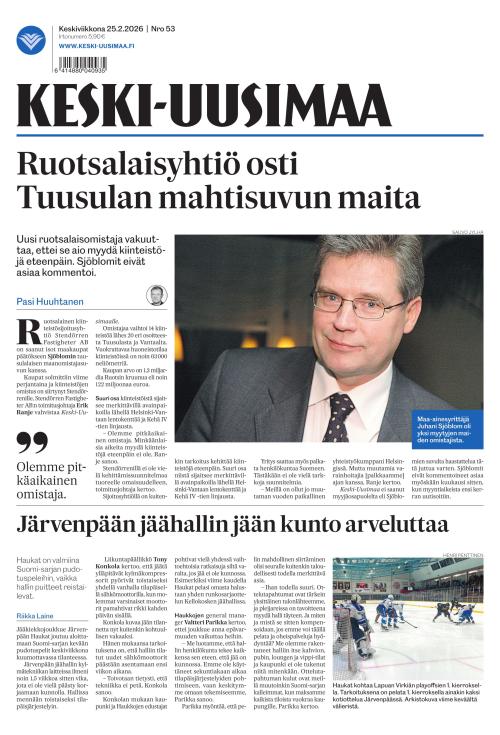 Keski-Uusimaa 25.2.2026