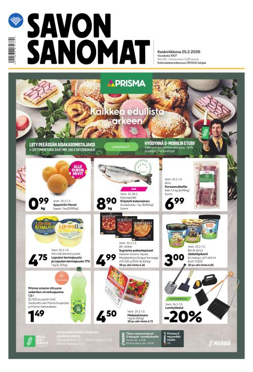 Savon Sanomat 25.2.2026