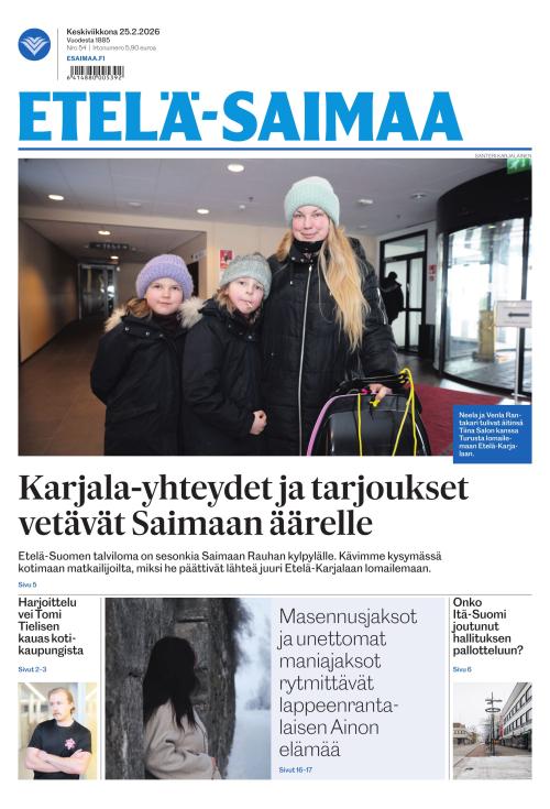 Etelä-Saimaa 25.2.2026