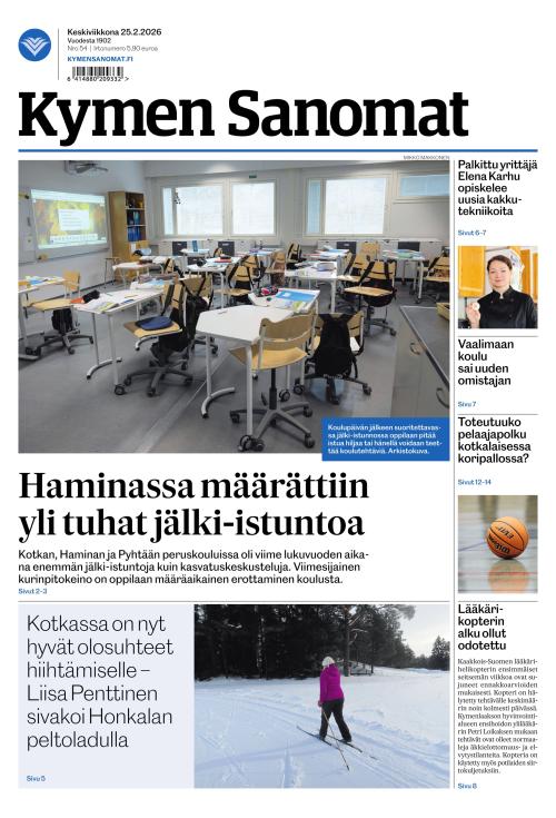 Kymen Sanomat 25.2.2026