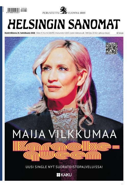 Helsingin Sanomat 25.2.2026