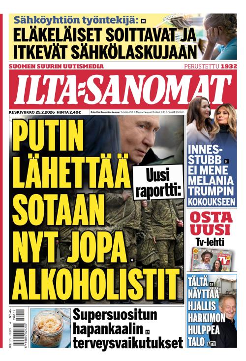 Ilta-Sanomat 25.2.2026