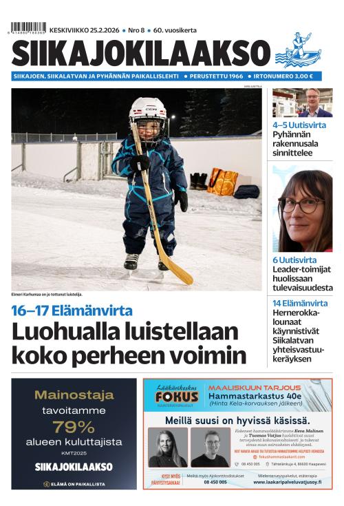 Siikajokilaakso 25.2.2026