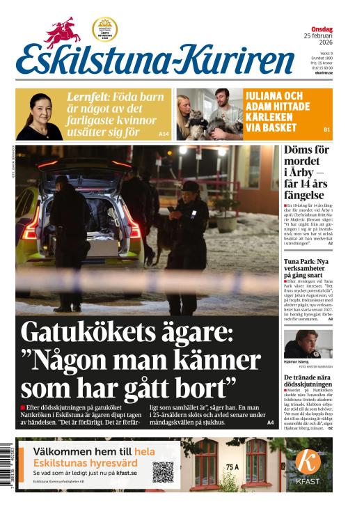 Eskilstuna-Kuriren 25.2.2026