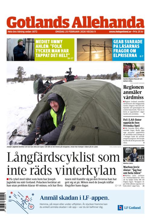 Gotlands Allehanda 25.2.2026