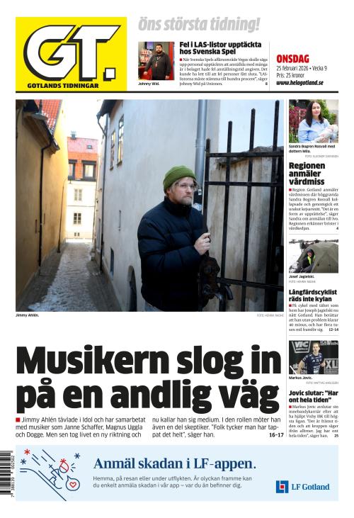 Gotlands Tidningar 25.2.2026
