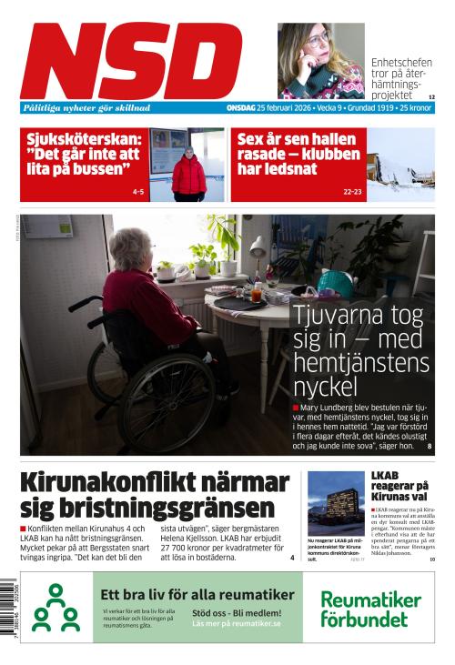Norrländska Socialdemokraten 25.2.2026