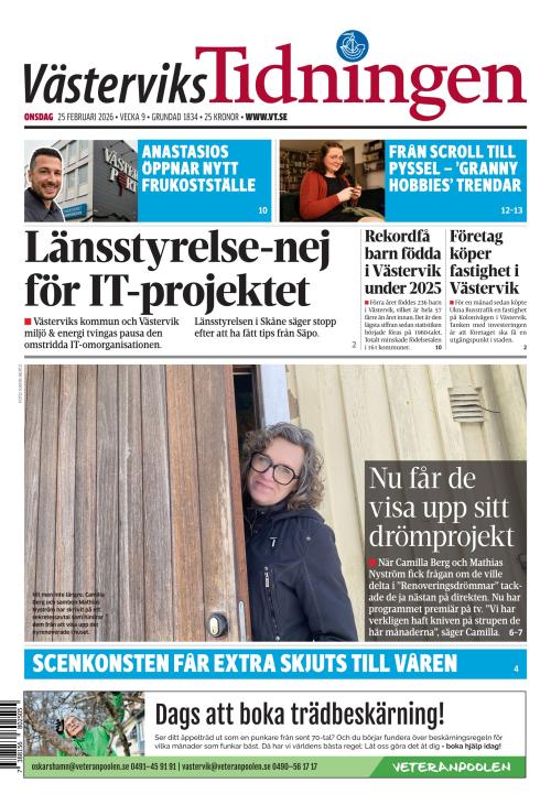 Västerviks-Tidningen 25.2.2026