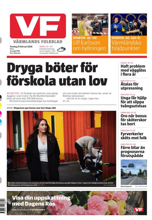 Värmlands Folkblad 25.2.2026