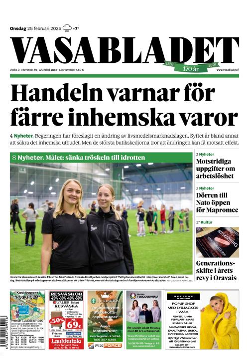 Vasabladet 25.2.2026