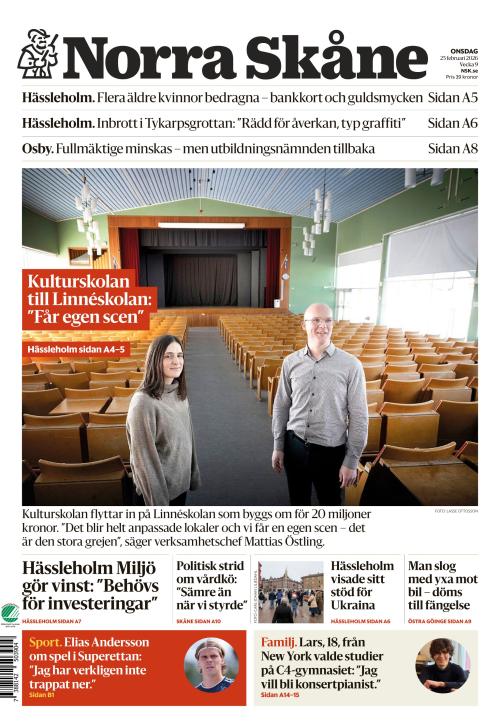 Norra Skåne 25.2.2026