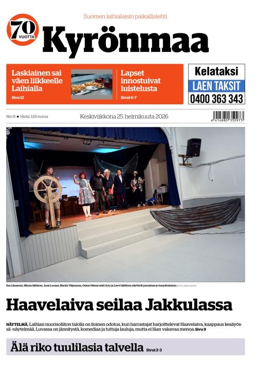 Kyrönmaa-lehti 25.2.2026