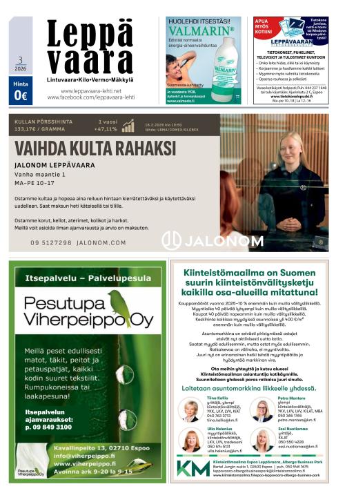 Leppävaara-lehti 26.2.2026