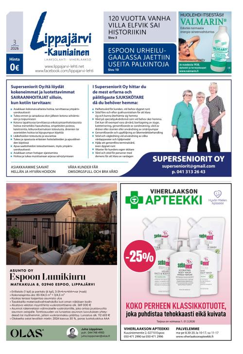 Lippajärvi-Kauniainen-lehti 26.2.2026