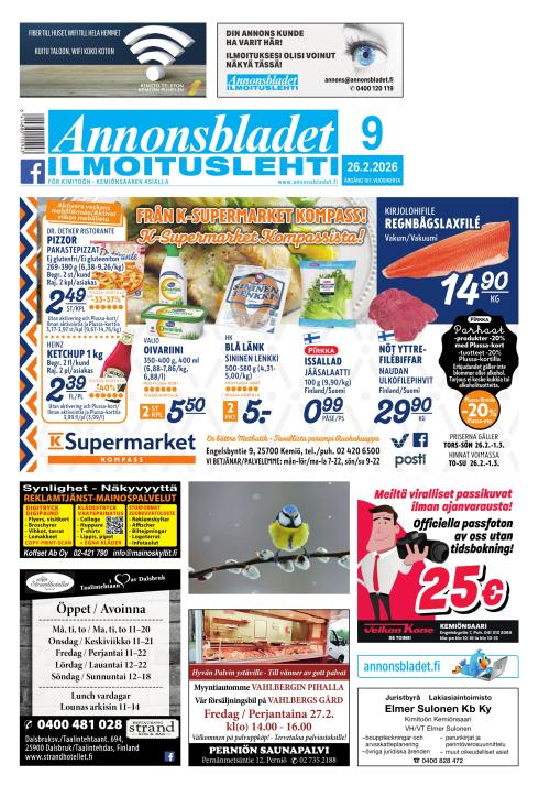Annonsbladet 26.2.2026