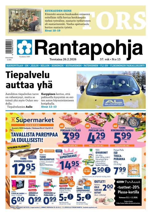 Rantapohja 26.2.2026
