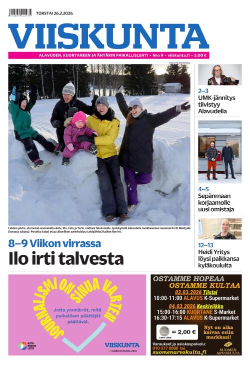 Viiskunta 26.2.2026