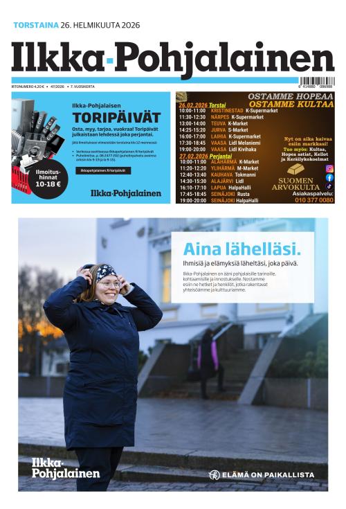 Ilkka-Pohjalainen 26.2.2026