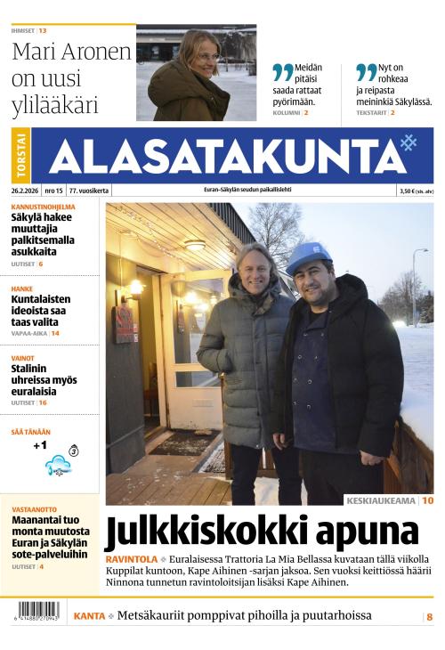 Alasatakunta 26.2.2026