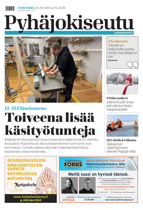 Pyhäjokiseutu 26.2.2026