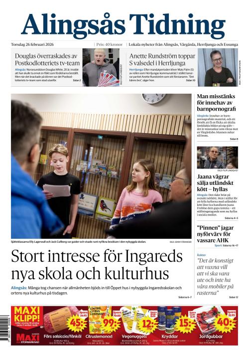 Alingsås Tidning 26.2.2026