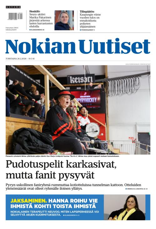 Nokian Uutiset 26.2.2026