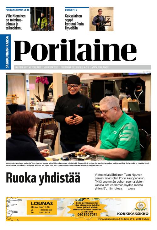 Porilaine 26.2.2026