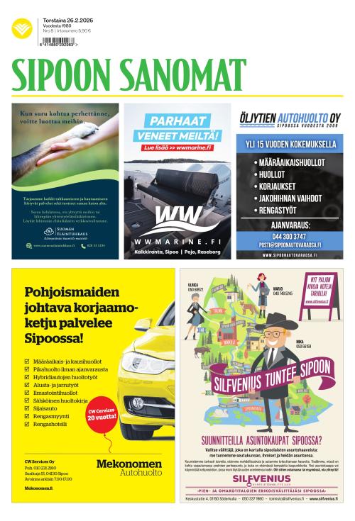 Sipoon Sanomat 26.2.2026