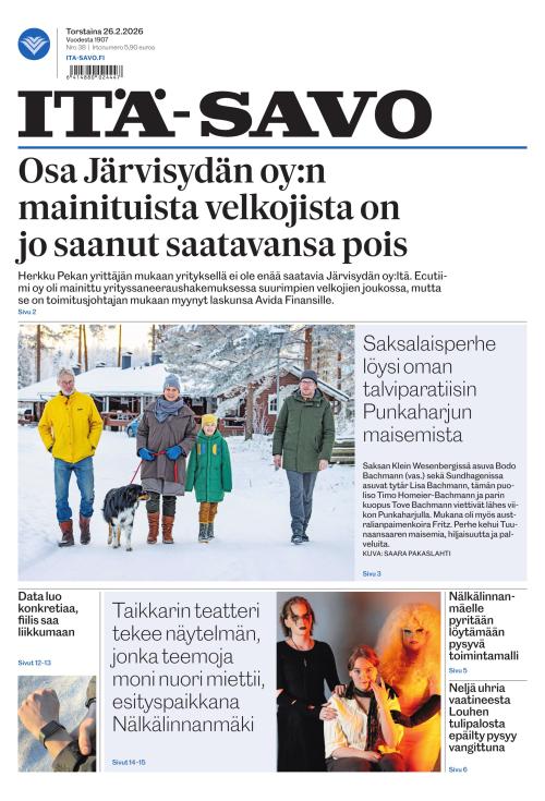 Itä-Savo 26.2.2026