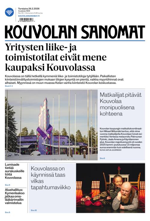 Kouvolan Sanomat 26.2.2026
