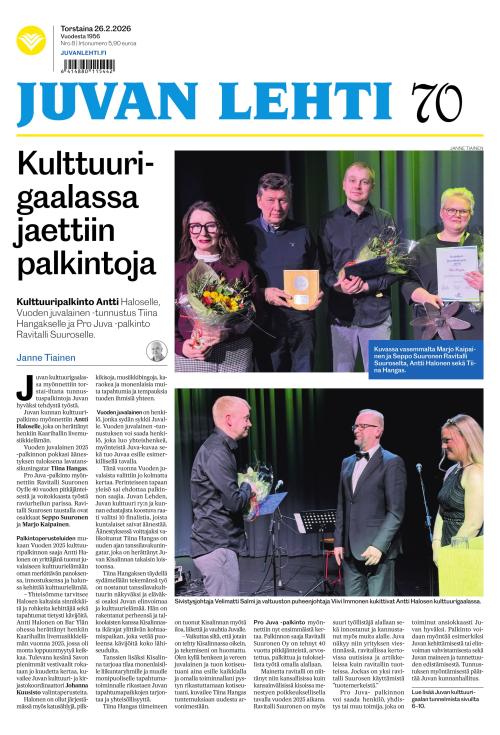 Juvan lehti 26.2.2026