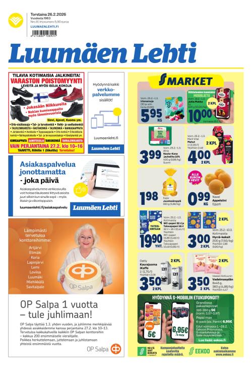 Luumäen Lehti 26.2.2026