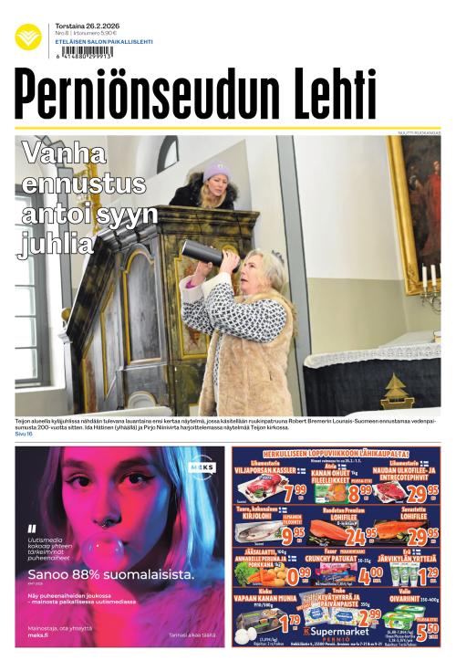 Perniönseudun Lehti 26.2.2026