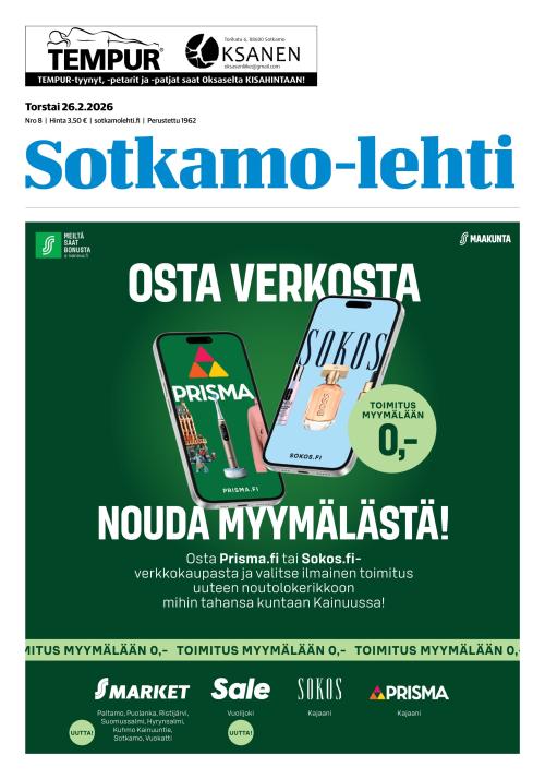 Sotkamo-lehti 26.2.2026