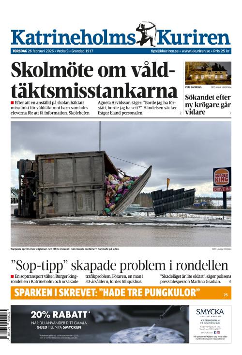 Katrineholms-Kuriren 26.2.2026
