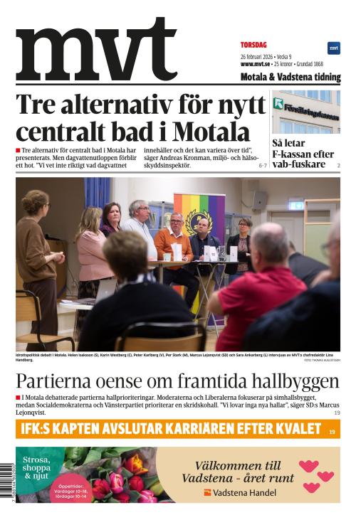Motala Vadstena Tidning 26.2.2026