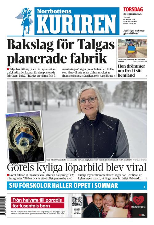 Norrbottens-kuriren 26.2.2026