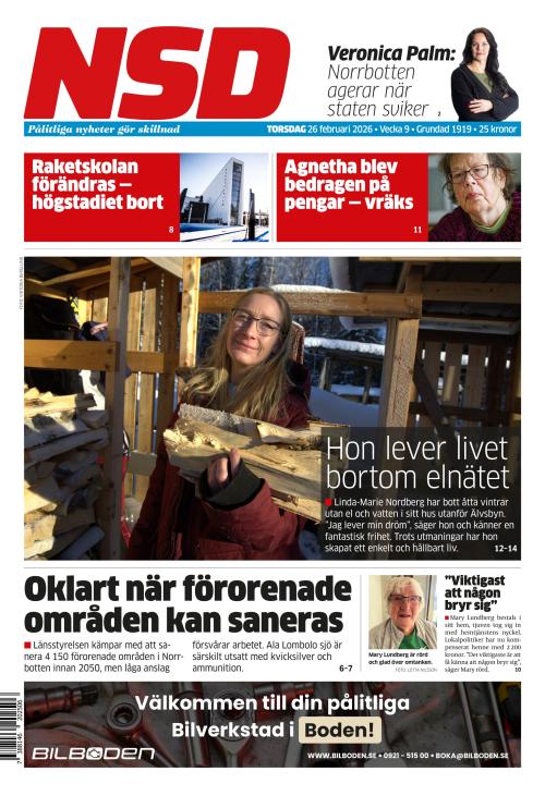 Norrländska Socialdemokraten 26.2.2026