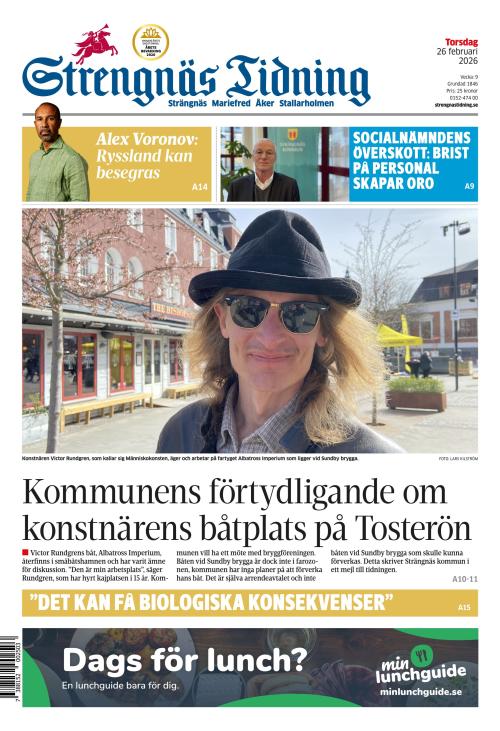 Strengnäs Tidning 26.2.2026