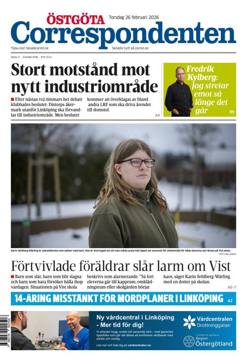 Östgöta Correspondenten 26.2.2026