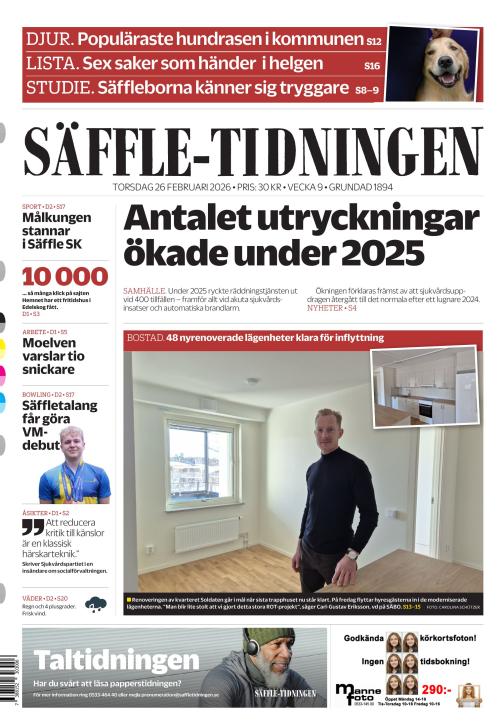 Säffle-Tidningen 26.2.2026