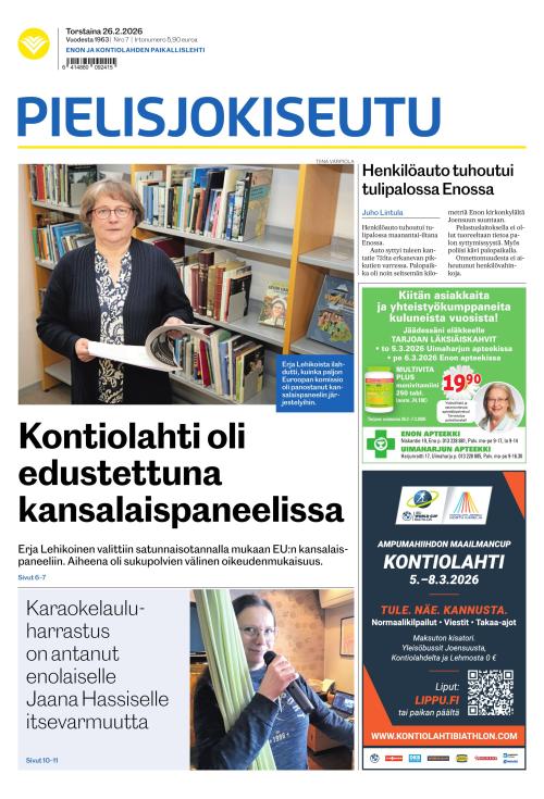 Pielisjokiseutu 26.2.2026