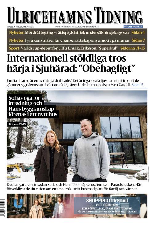 Ulricehamns Tidning 26.2.2026
