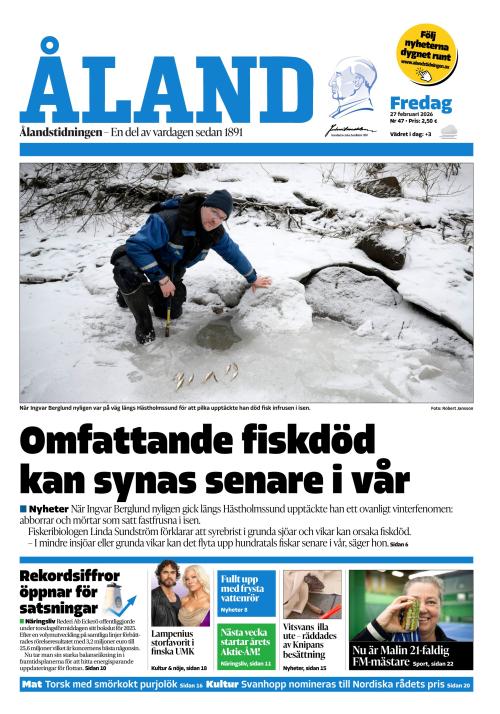 Ålandstidningen 27.2.2026